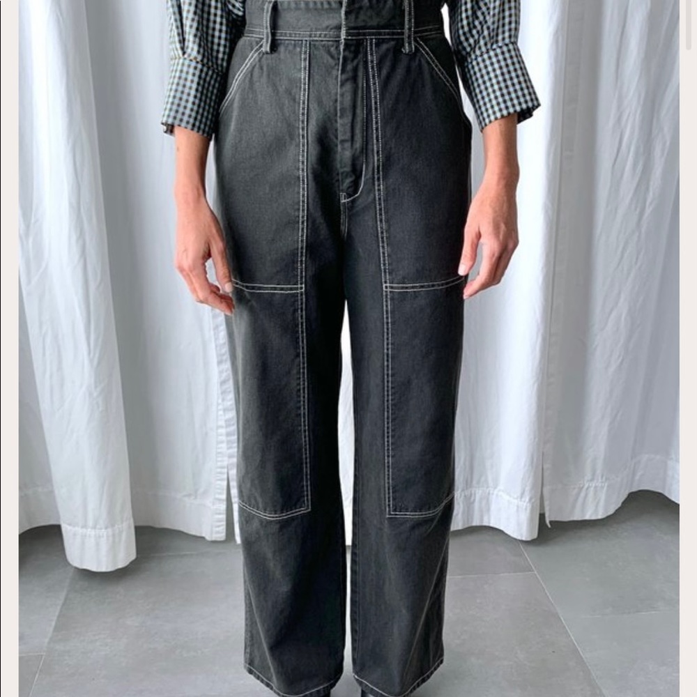 No.6 Jackson Pant in Olive